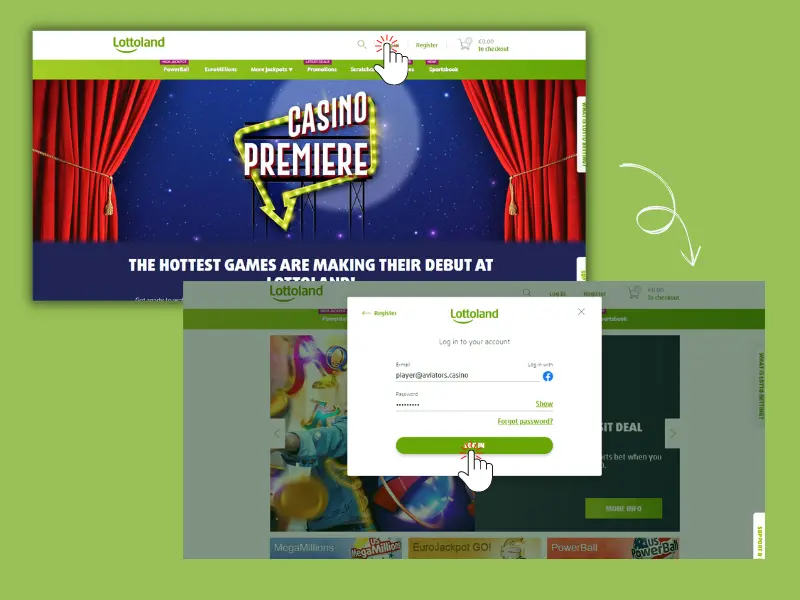 Lottoland Login